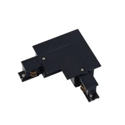 8231 CTLS RECESSED POWER L CONNECTOR RIGHT BLACK (L-R) (8231) - Nowodvorski