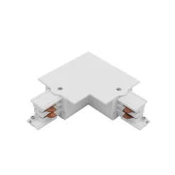 8684 CTLS RECESSED POWER L CONNECTOR LEFT WHITE (L-L) (8684) - Nowodvorski