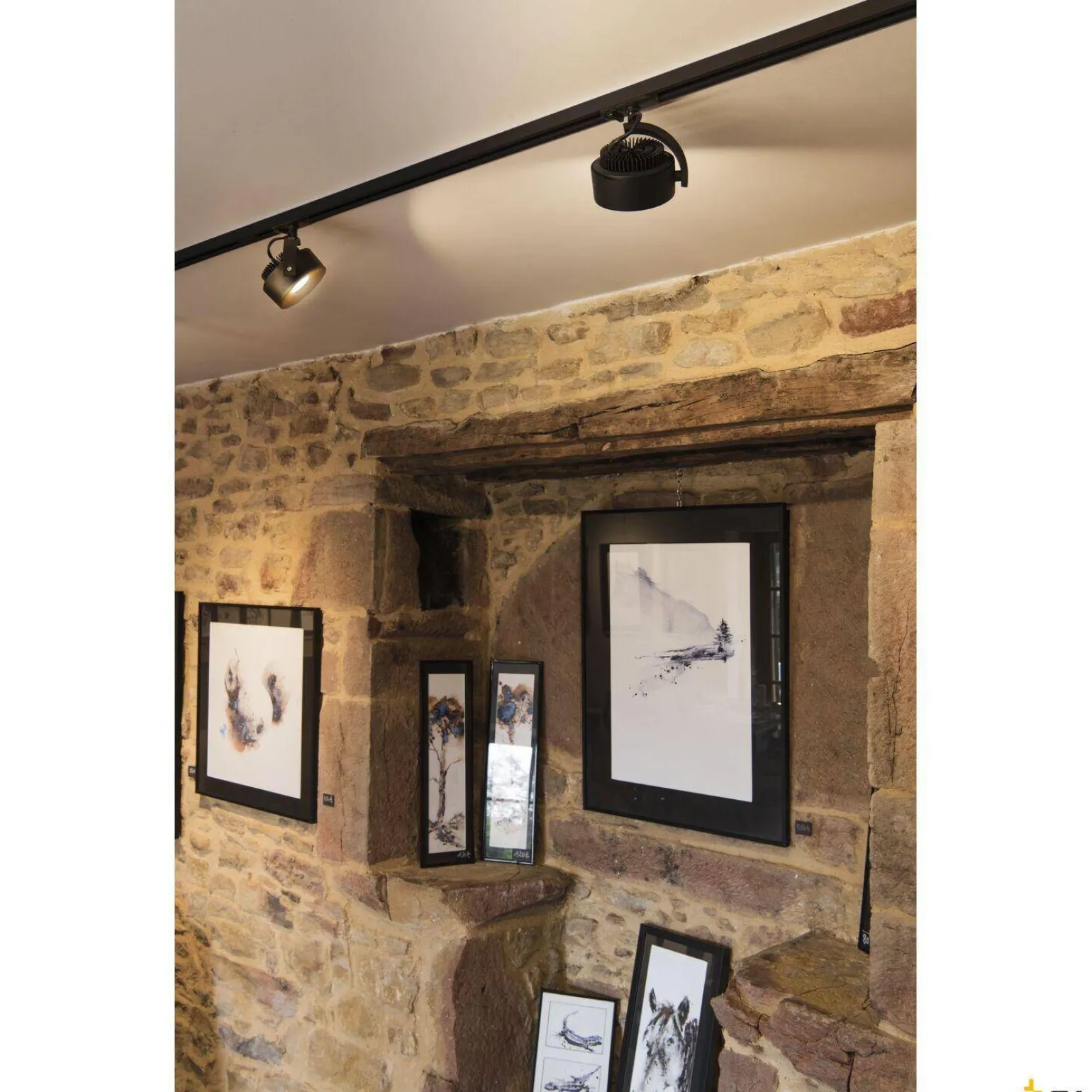 1~ KALU TRACK, lampa LED do systemu 1-fazowego, indoor, kolor czarny, 3000K, z adapterem 1-fazowym (1002854) - SLV