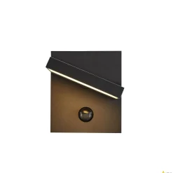 ABRIDOR SENSOR, lampa ścienna natynkowa LED outdoor, IP55, kolor antracytowy, 3000/4000K (1002990) - SLV