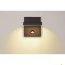 ABRIDOR SENSOR, lampa ścienna natynkowa LED outdoor, IP55, kolor antracytowy, 3000/4000K (1002990) - SLV