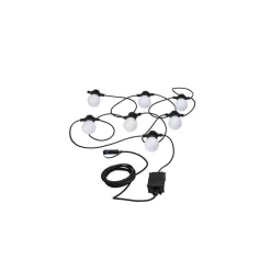 Łańcuch świetlny Plug & Shine 6.8m 7x0.2W 3000K IP44 24V biały (PL94165) - PAULMANN