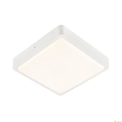 AINOS SQUARE, lampa ścienna i sufitowa natynkowa LED outdoor, kolor biały, przełącznik CCT, 3000/4000K (1003449) - SLV