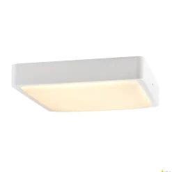 AINOS SQUARE, lampa ścienna i sufitowa natynkowa LED outdoor, kolor biały, przełącznik CCT, 3000/4000K (1003449) - SLV
