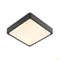 AINOS SQUARE SENSOR, lampa ścienna i sufitowa natynkowa LED outdoor, kolor antracytowy, przełącznik CCT, 3000/4000K (1003452) - SLV