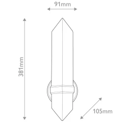 Alabastrowy kinkiet Valencia - 1 źródło światła - Vintage mosiądz (QN-VALENCIA-1WB-VBS-AR) - Quintiesse