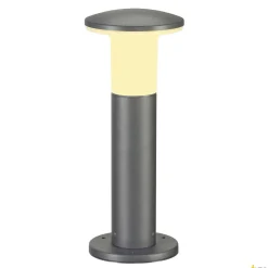 ALPA MUSHROOM 45, lampa podłogowa outdoor, TC-(D,H,T,Q)SE, IP55, kamienna szara, Ø/W 16/40 cm, maks. 24W (228935) - SLV