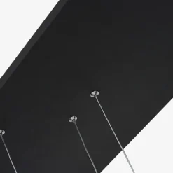 Altavola Design: Lampa wisząca Ledowe Okręgi no. 8 czarna 180 cm in 3k (LA076/P_180_in_3k_black) - ALTAVOLA DESIGN