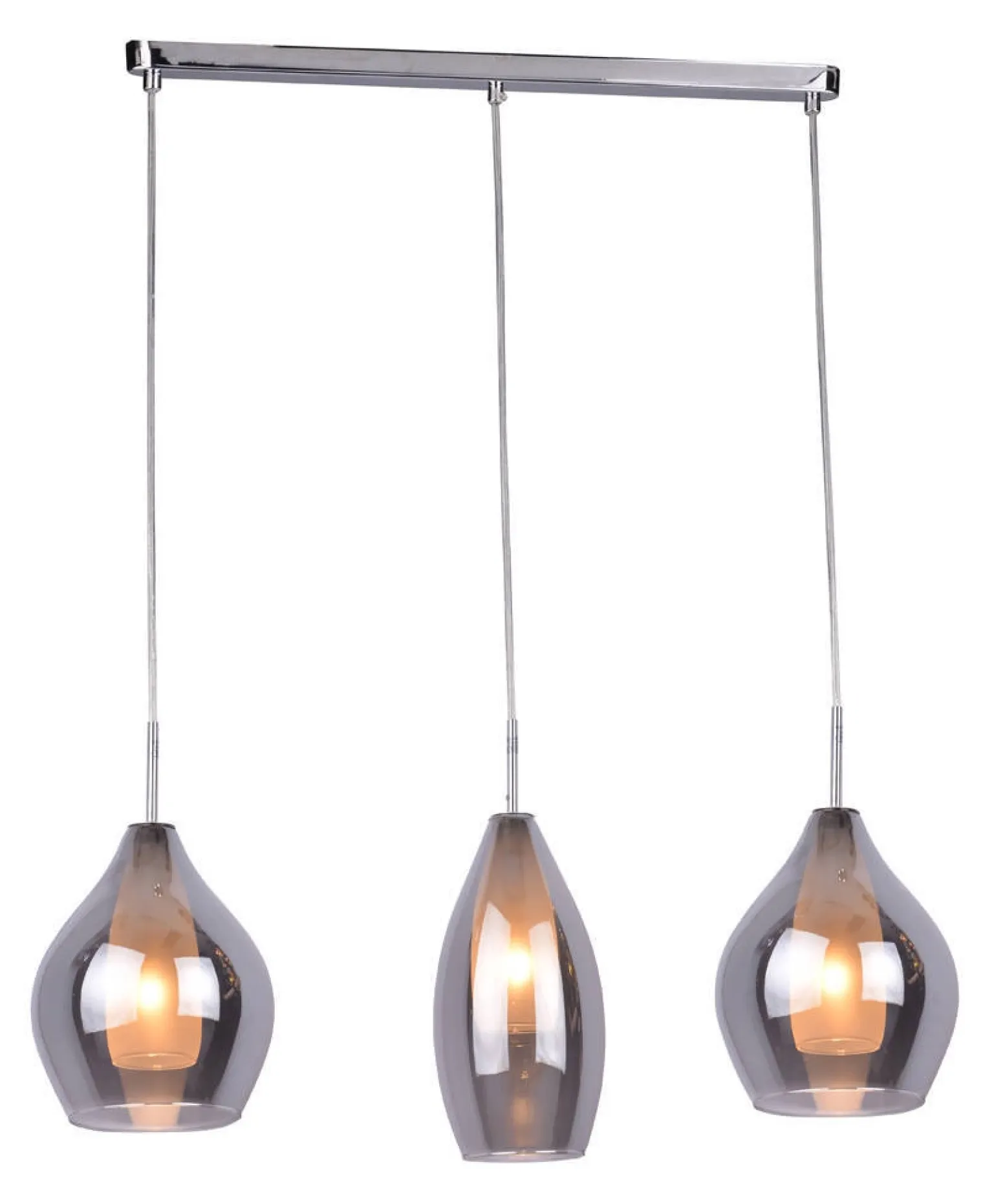 Amber milano 3 (chrome) (AZ2149) Azzardo - żyrandol