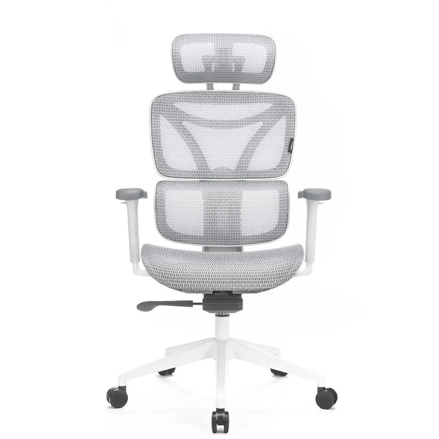 Amortyzowany,regulowany fotel gamingowy Control Series Biały (LV0655) - LVN SYSTEM