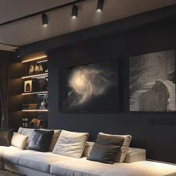 ANDROMEDA PRIME NA SZYNOPRZEWÓD 3F 3CCT 16W 230V 25st IP20 śr. 63x134x184mm CZARNY SPECTRUM (SLI033035CCT_PW) - Spectrum LED