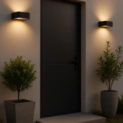 ARIUS BLACK KINKIET IP54 (18204) - TK Lighting