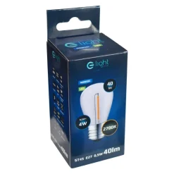 Żarówka Filamentowa LED 0,5W ST45 E27 2700K (EKZF8123) - Eko-Light
