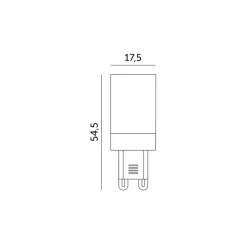 Żarówka G9 230V 4W LED 3000K 380lm - KOBI