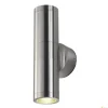 ASTINA, lampa ścienna outdoor, TCR50-SE, IP44, okrągła, up/down, szczotkowane aluminium, maks. 44W (228776) - SLV