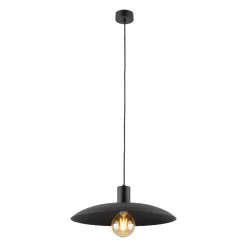 ASTRA BLACK 1XE27 LAMPA WISZĄCA (10712) - TK Lighting