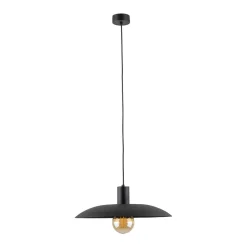 ASTRA BLACK 1XE27 LAMPA WISZĄCA (10712) - TK Lighting