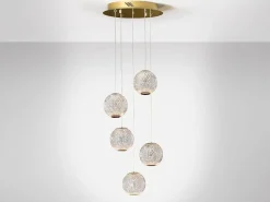 Austral lampa wisząca 5L (354196) - Schuller