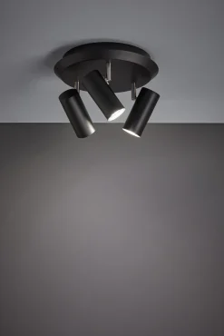 BARCELONA Plafon 3L Czarny