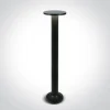 BELIA 2 słupek ogrodowy czarny (67490A/B/W) - One Light
