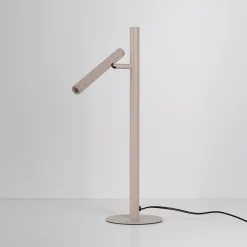 Beżowa lampa stołowa z wyłącznikiem dotykowym TROST TABLE BEIGE (AZ6802) Azzardo