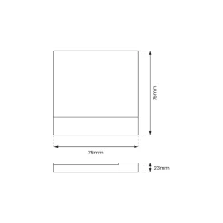 BERG BLACK Barwa Neutralna 4000K (EKS603) - Eko-Light