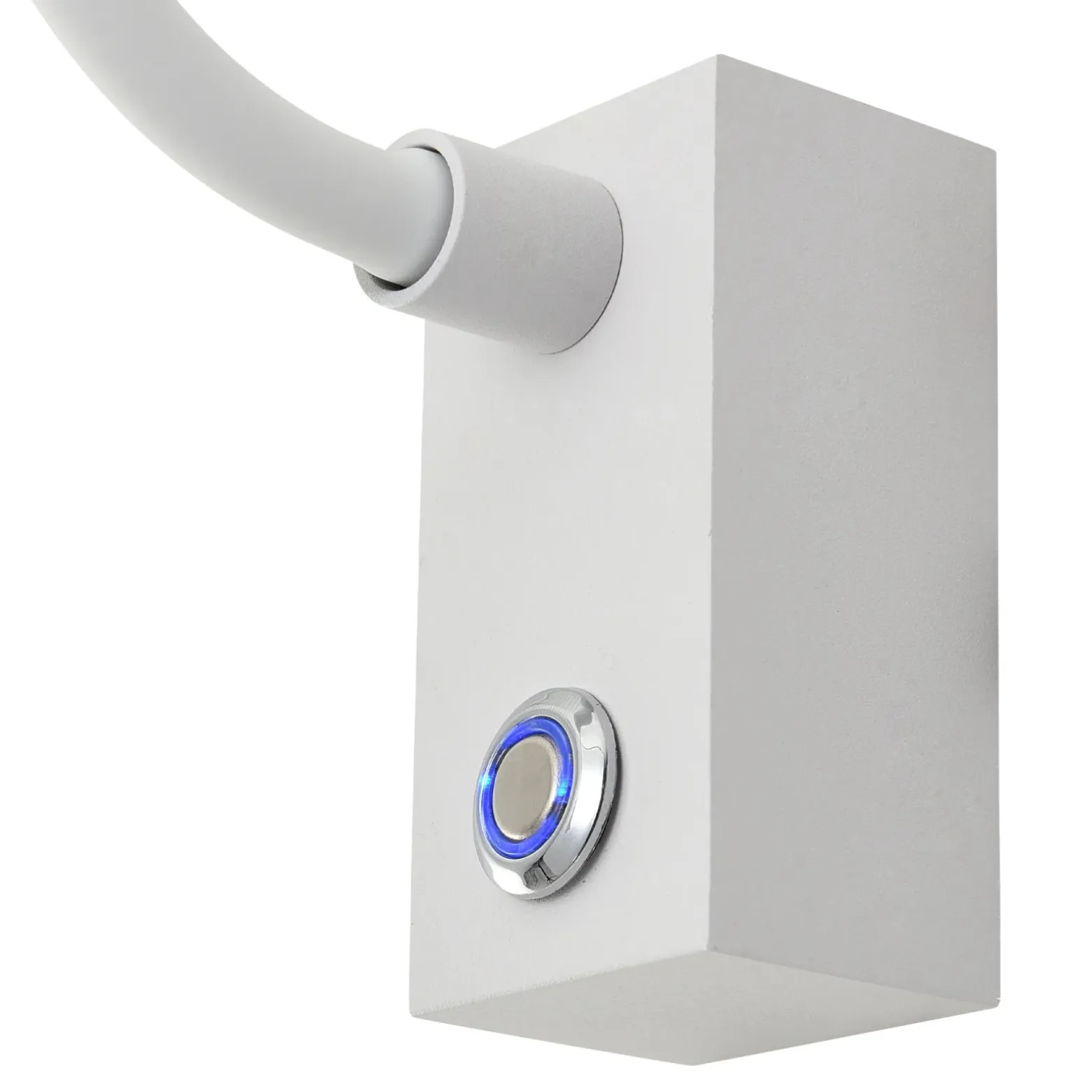 Biały kinkiet do czytania Adjusta (WL0117-WH) - Yaskr