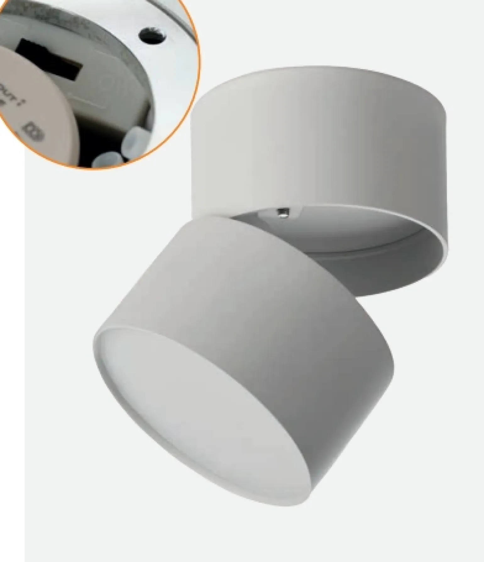 Biały spot z przełącznikiem CCT MONA 10W CCT SWITCH (AZ6036) - Azzardo