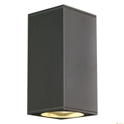 BIG THEO, lampa ścienna outdoor, QPAR111, IP44, kwadratowa, up/down, antracytowa, maks. 150W (229575) - SLV