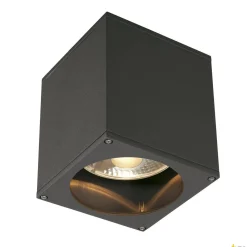 BIG THEO, lampa sufitowa outdoor, QPAR111 IP44, kwadratowa, antracytowa, maks. 75W (229555) - SLV