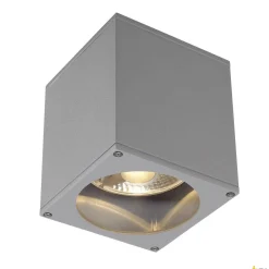 BIG THEO, lampa sufitowa outdoor, QPAR111 IP44, kwadratowa, srebrnoszara, maks. 75W (229554) - SLV