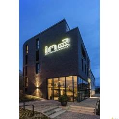 BIG THEO WALL, lampa ścienna outdoor, dwupunktowa, LED, 3000K, Flood up/down, antracyt S/W/G 13/27,5/13,5 cm (234505) - SLV