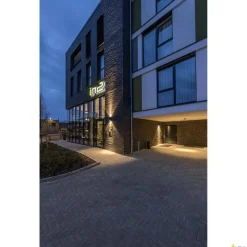 BIG THEO WALL, lampa ścienna outdoor, dwupunktowa, LED, 3000K, Flood up/down, antracyt S/W/G 13/27,5/13,5 cm (234505) - SLV