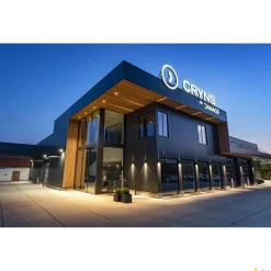 BIG THEO WALL, lampa ścienna outdoor, Flood down, LED, 3000K, antracyt S/W/G 13/14/13,5 cm (234525) - SLV