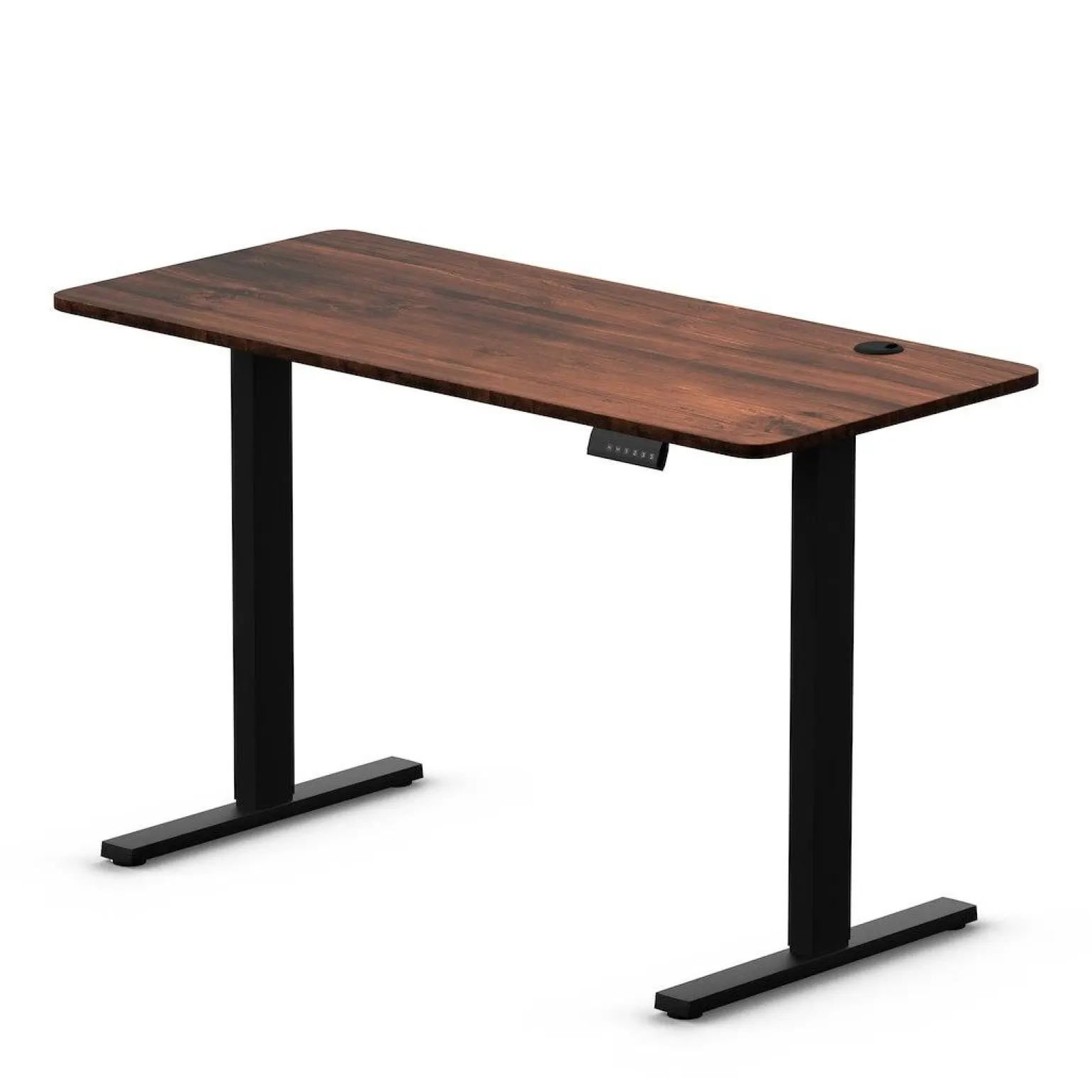 Biurko gamingowe regulowane elektrycznie Control+ 120 Drewno (LV0861) - LVN SYSTEM