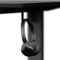 Biurko gamingowe regulowane elektrycznie Control+ 120 Czarny (LV0860) - LVN SYSTEM