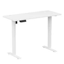 Biurko gamingowe z elektryczną regulacją Control Series 120 Biały (LV0150) - LVN SYSTEM