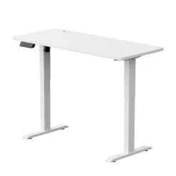Biurko gamingowe z elektryczną regulacją Control Series 120 Biały (LV0150) - LVN SYSTEM