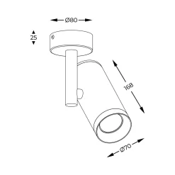 20015-BK-N TORI SPOT - Zuma Line