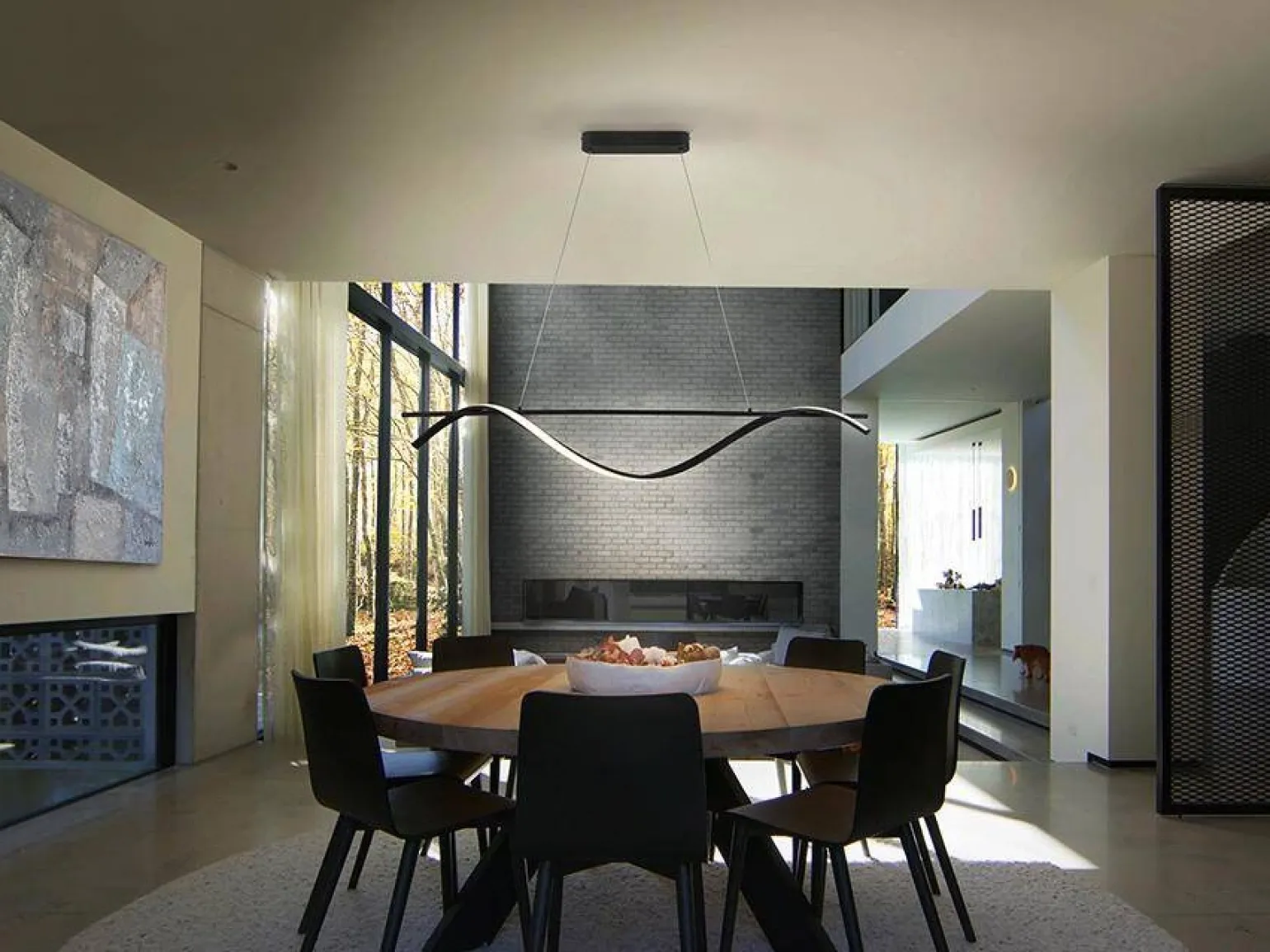 Boa lampa wisząca (307529) - Schuller