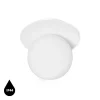 BORRA A Biała Lampa Ścienna / Kinkiet Z Podwyższoną Szczelnością IP44 (B1A110S0) - Ummo