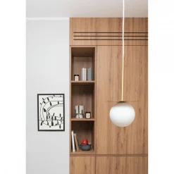 BORRA B 3P potrójna sufitowa lampa wisząca z mosiądzem (BRB331P3) - Ummo