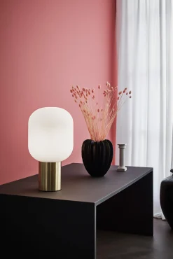 BROOKLYN Stołowa 1L 44cmoty Szczotkowany/Biała