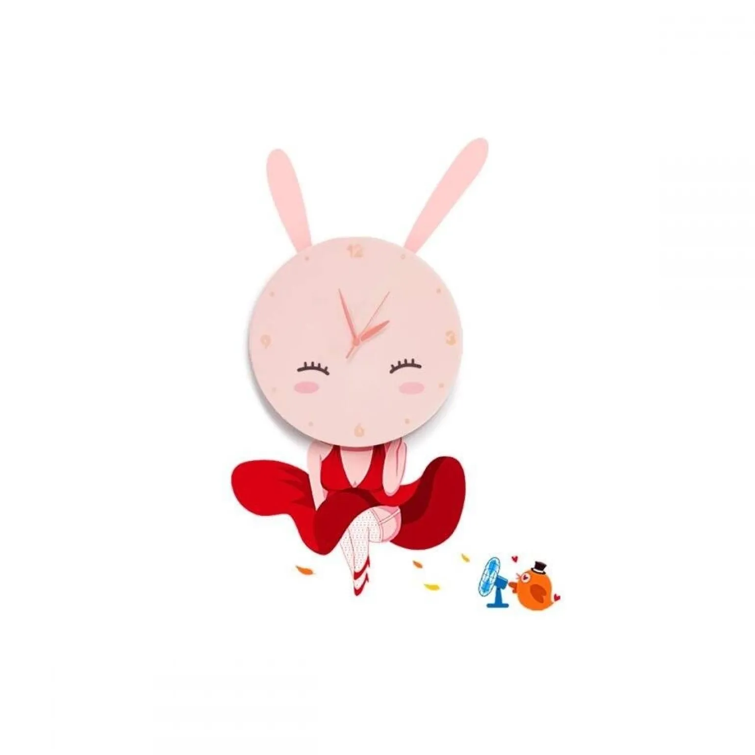 BUNNY LED CLOCK ML148 Milagro