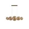 Bursztynowa lampa wisząca NAZAR PENDANT 5 3-STEP DIMM (AZ6531) Azzardo
