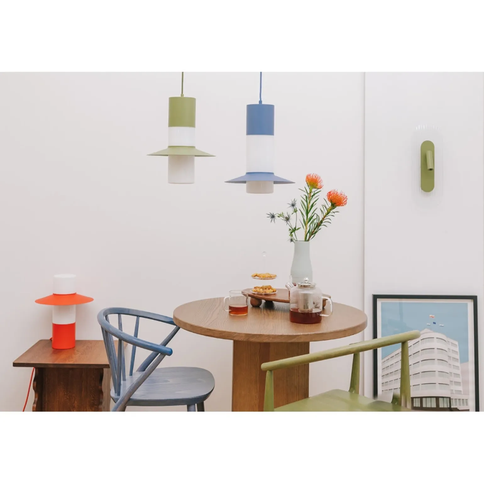 CAPONIO ST czarna lampa stołowa (CPS122P1) - Ummo