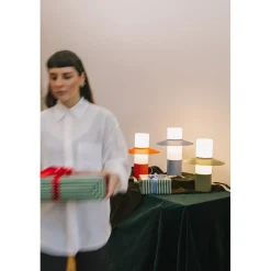 CAPONIO ST czarna lampa stołowa (CPS122P1) - Ummo