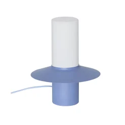 CAPONIO ST niebieska lampa stołowa (CPS199P1) - Ummo