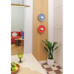 CAPONIO W A czerwonopomarańczowa lampa ścienna / kinkiet (CPWA112000) - Ummo