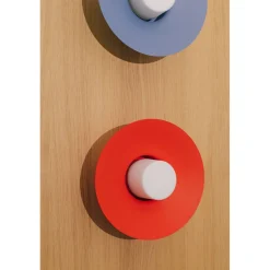 CAPONIO W A czerwonopomarańczowa lampa ścienna / kinkiet (CPWA112000) - Ummo